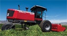 Hesston by Massey Ferguson Triple Windrower Attachment