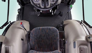 2012 Mahindra 6110 Shuttle Cab Interior