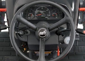 2013 Kioti CK27 HST Steering