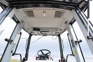 Kioti RX6010PC Cab Tractor Interior