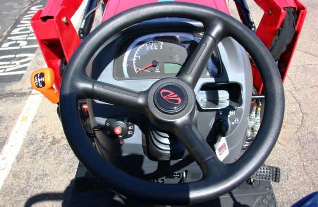 2015 Mahindra 1533 Shuttle Steering Wheel