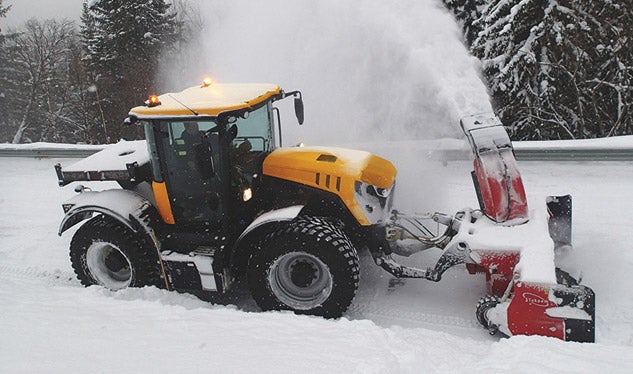 2016 JCB 4220 Fastrac Snow Removal