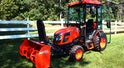 2016 Kioti CK2510 Cab and Snowblower Review
