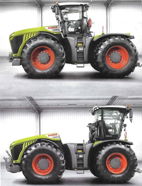 Claas XERION Rotating Cab