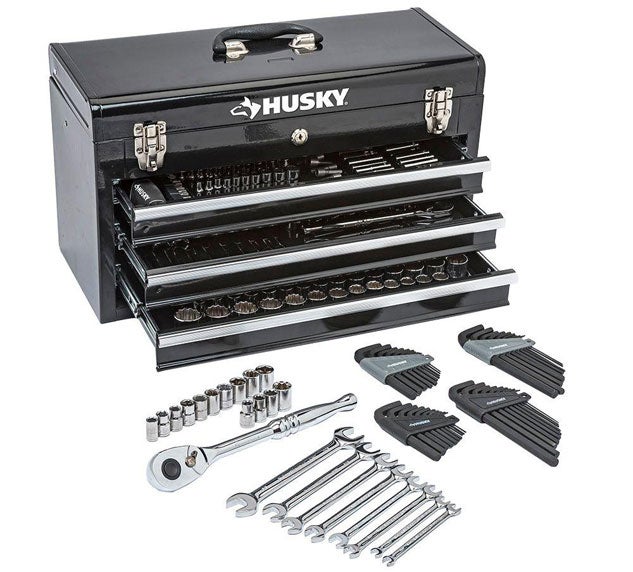 Husky 200-pc. Mechanics Tool Box and Set