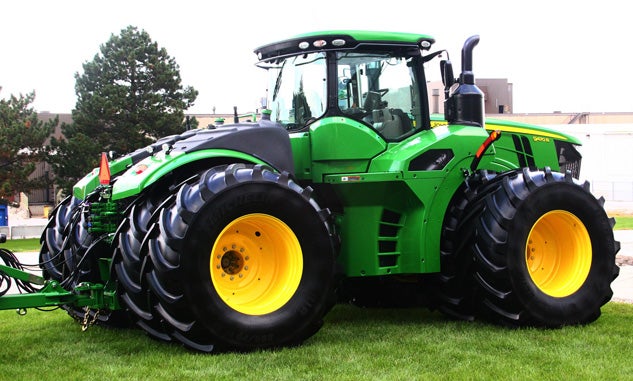 John Deere 9470R with Poly Tank