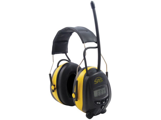 SAS Digital Hearing Protector with AM/FM Radio and MP3 Player