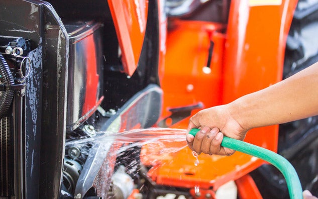 Photo by Chakkrit Wiangkham/Shutterstock.com Tractor Cleaning