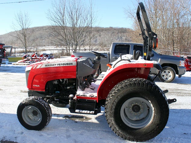 Tractor with R3 Turf Tires