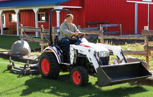 2012 Bobcat CT122 Front Right