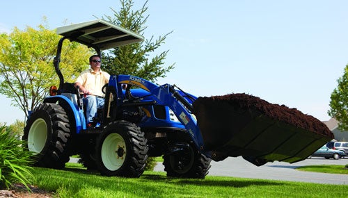 2012 New Holland Boomer 40 Working