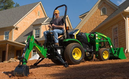 2012 John Deere 2320 with Backhoe