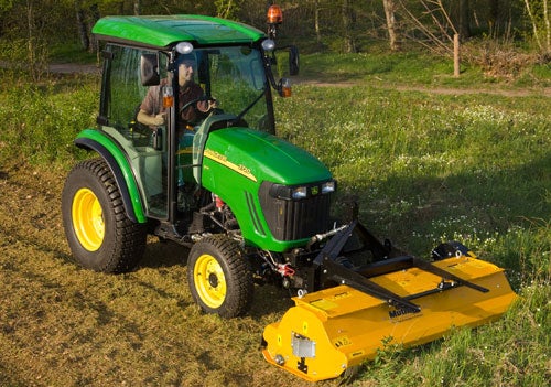 2012 John Deere 3720 HST Cab Tractor