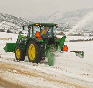 2012 John Deere 5105M Left Rear