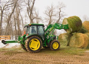 2012 John Deere 5105M Right Side