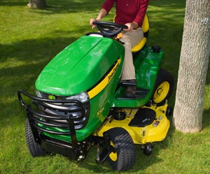 John deere top x324 mower