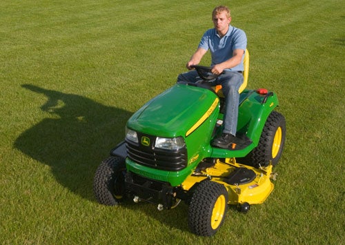 2012 John Deere X749 Front Left