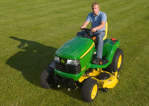 2012 John Deere X749 Front Left