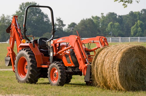 Kioto DS4510HS with Loader and Backhoe