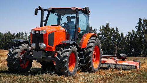 2012 Kubota M135GX Front Left