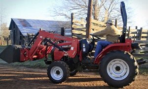 Mahindra 4010 4WD HST Left Side