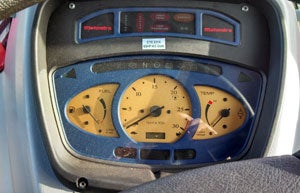 2012 Mahindra 8560 Cab Tractor Gauges