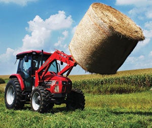 2012 Mahindra 8560 Cab Tractor Front Right