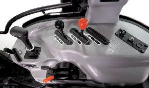 2012 Mahindra 8560 Cab Tractor Levers