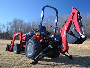 2012 Mahindra Max 28 Rear