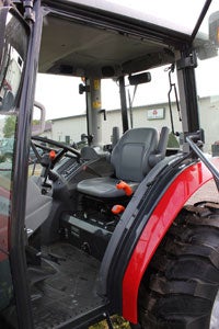 2012 Massey Ferguson 1643 Cab Tractor Interior