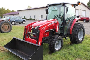 2012 Massey Ferguson 1643 Cab Tractor Front Left