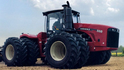 Versatile Tractor at World Ag Expo