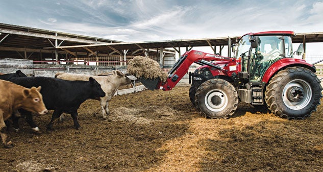 2013 Case IH Farmall 105U Loader