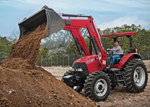 2013 Case IH Farmall 120A Loader