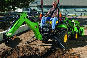 John Deere 1025R Backhoe