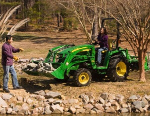 2013 John Deere 3320 Front End Loader