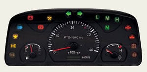 2013 Kioti CK27 HST Instrument Panel