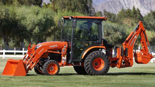 2013 Kubota B2650 Cab Profile