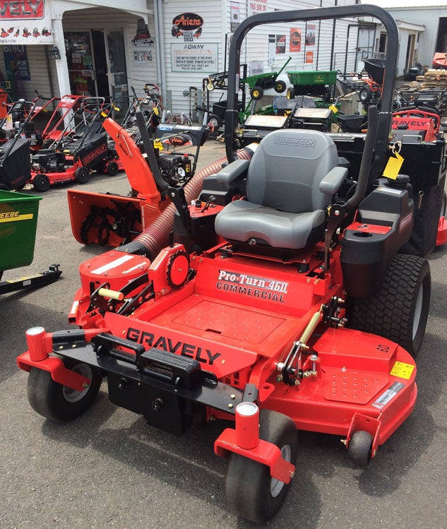 2014 Gravely 460 Pro-Turn Front