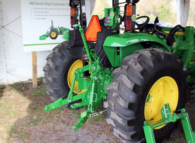 2014 John Deere 4044M Three-Point Hitch