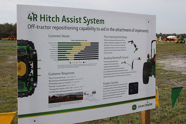 2014 John Deere 4R Hitch Assist