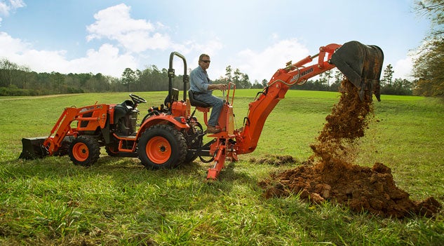 2014 Kioti CK2510 HST Backhoe