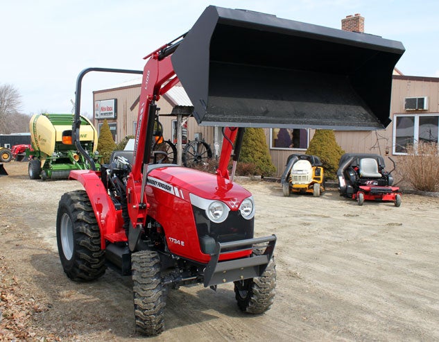 2014 Massey Ferguson 1734E Loader Up