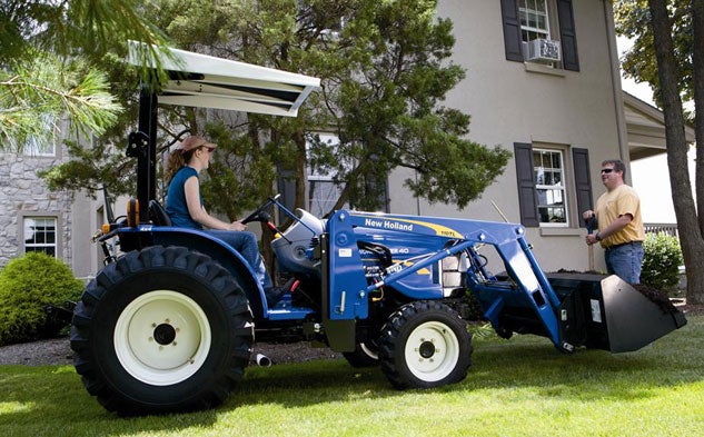 2014 New Holland Workmaster 40 Right Side