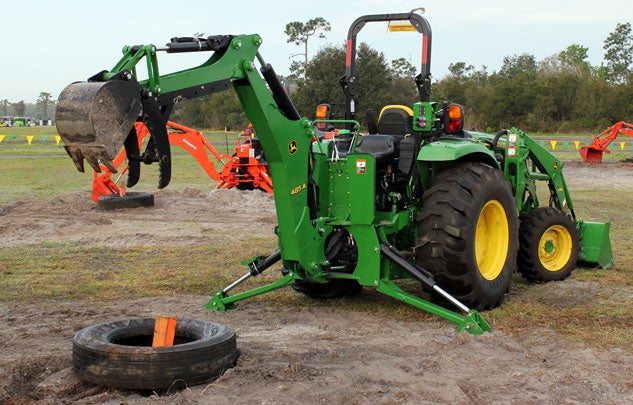 2014 John Deere 4052R Backhoe