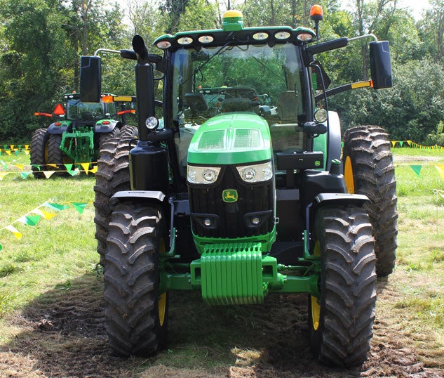 2015 John Deere 6195R Front