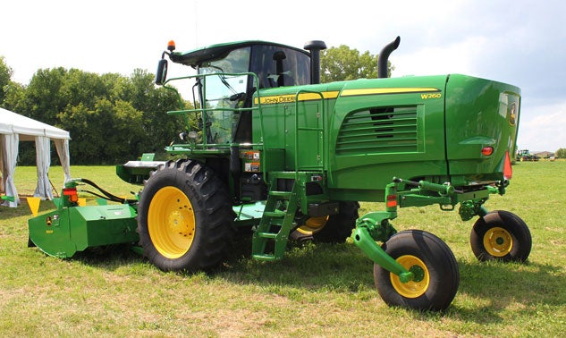 2015 John Deere W260 Windrower Right Side