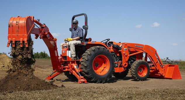 2015 Kubota L4600 HST Backhoe