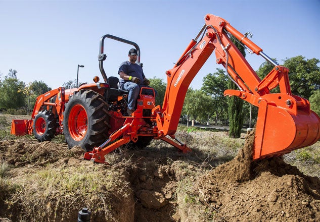 2015 Kubota MX4800 with Backhoe