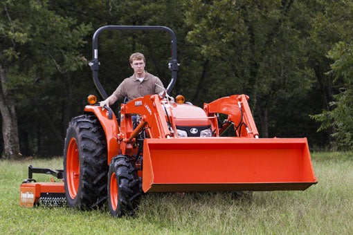 2015 Kubota MX4800 Mowing